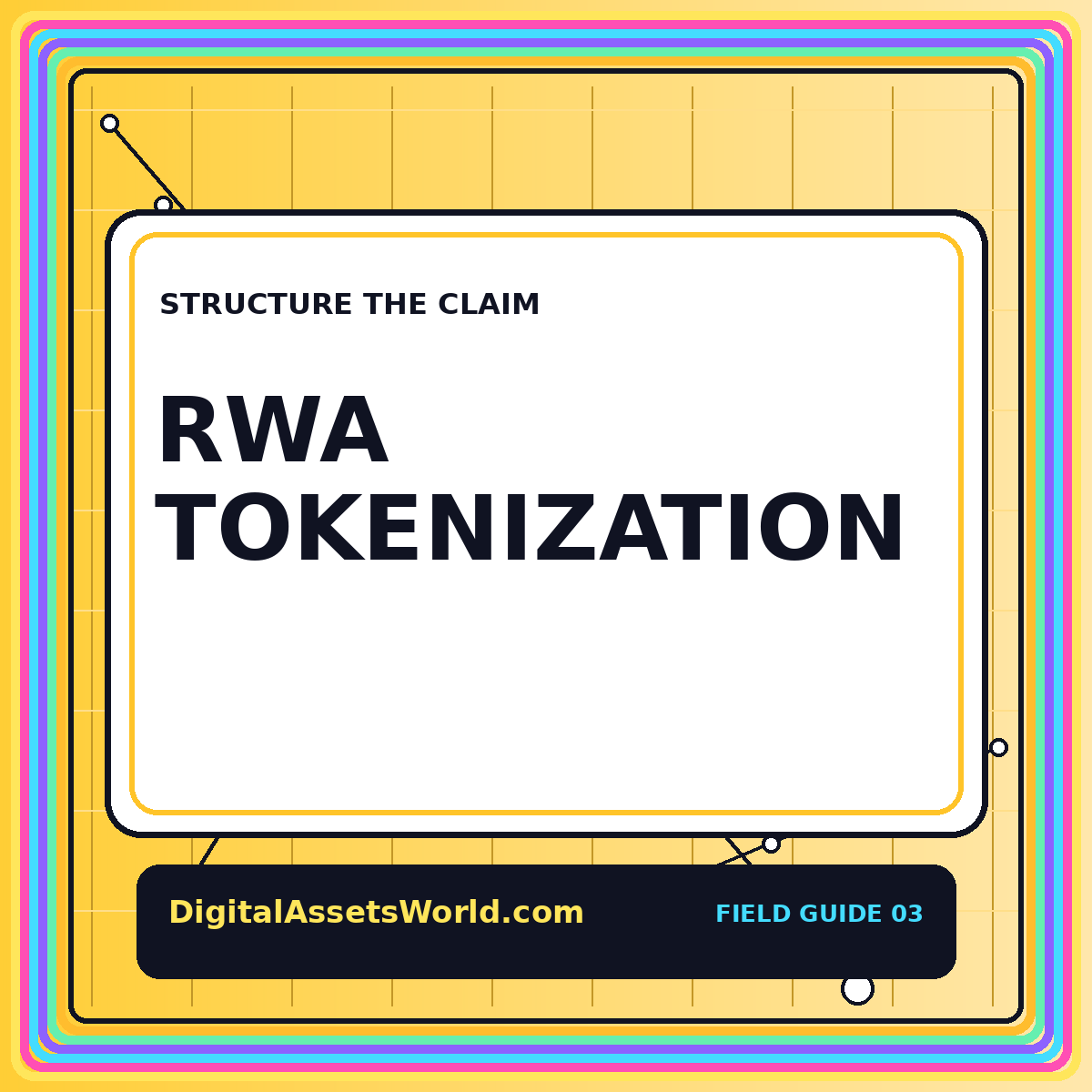 RWA Tokenization Explained featured typography card